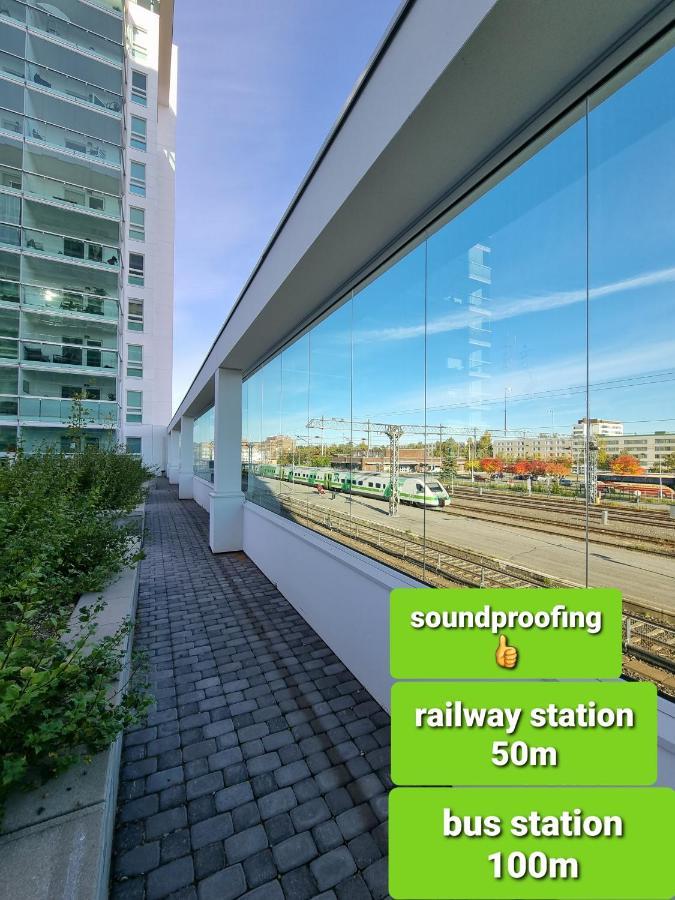 City Center 1R Studio With Perfect View, Parking Oulu Luaran gambar