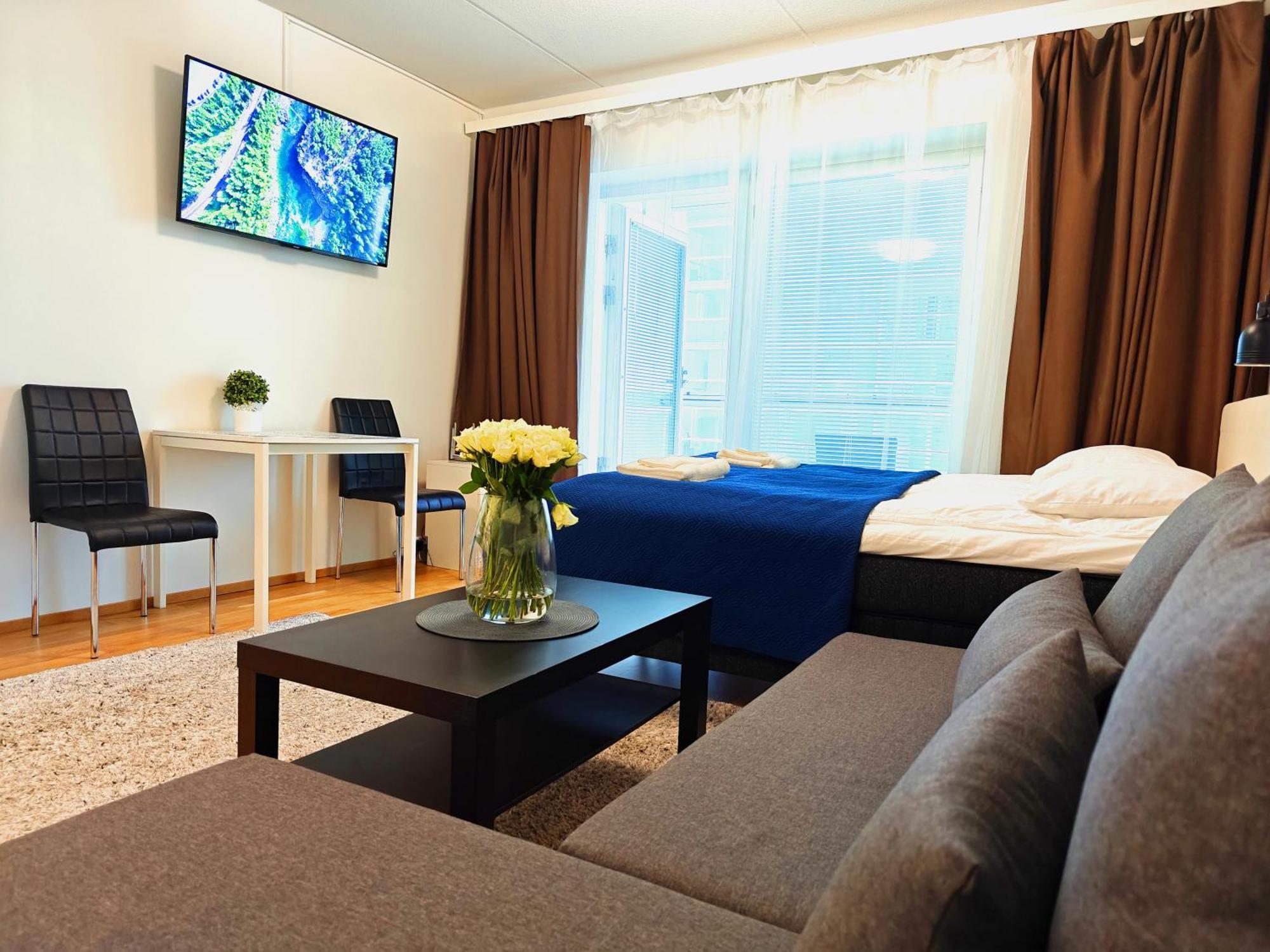 City Center 1R Studio With Perfect View, Parking Oulu Luaran gambar
