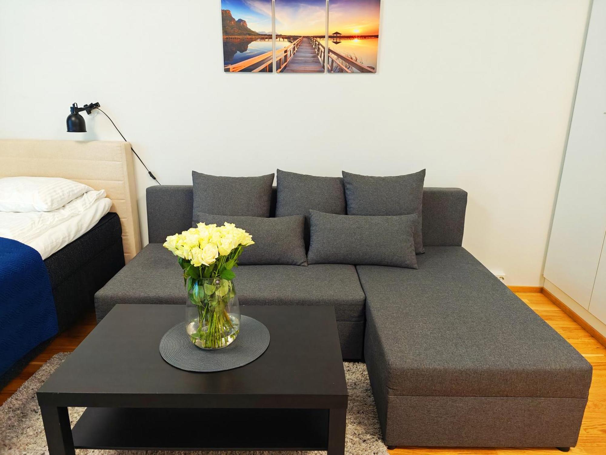 City Center 1R Studio With Perfect View, Parking Oulu Luaran gambar